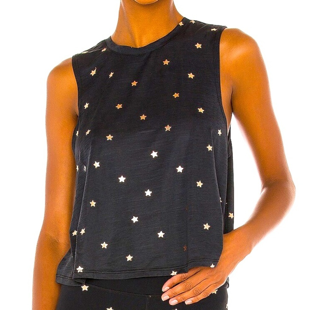 NWT Spiritual Gangster Star Crop Tank Top